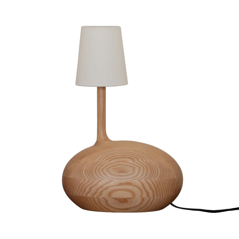 Brixten bordlampe i træ og stof