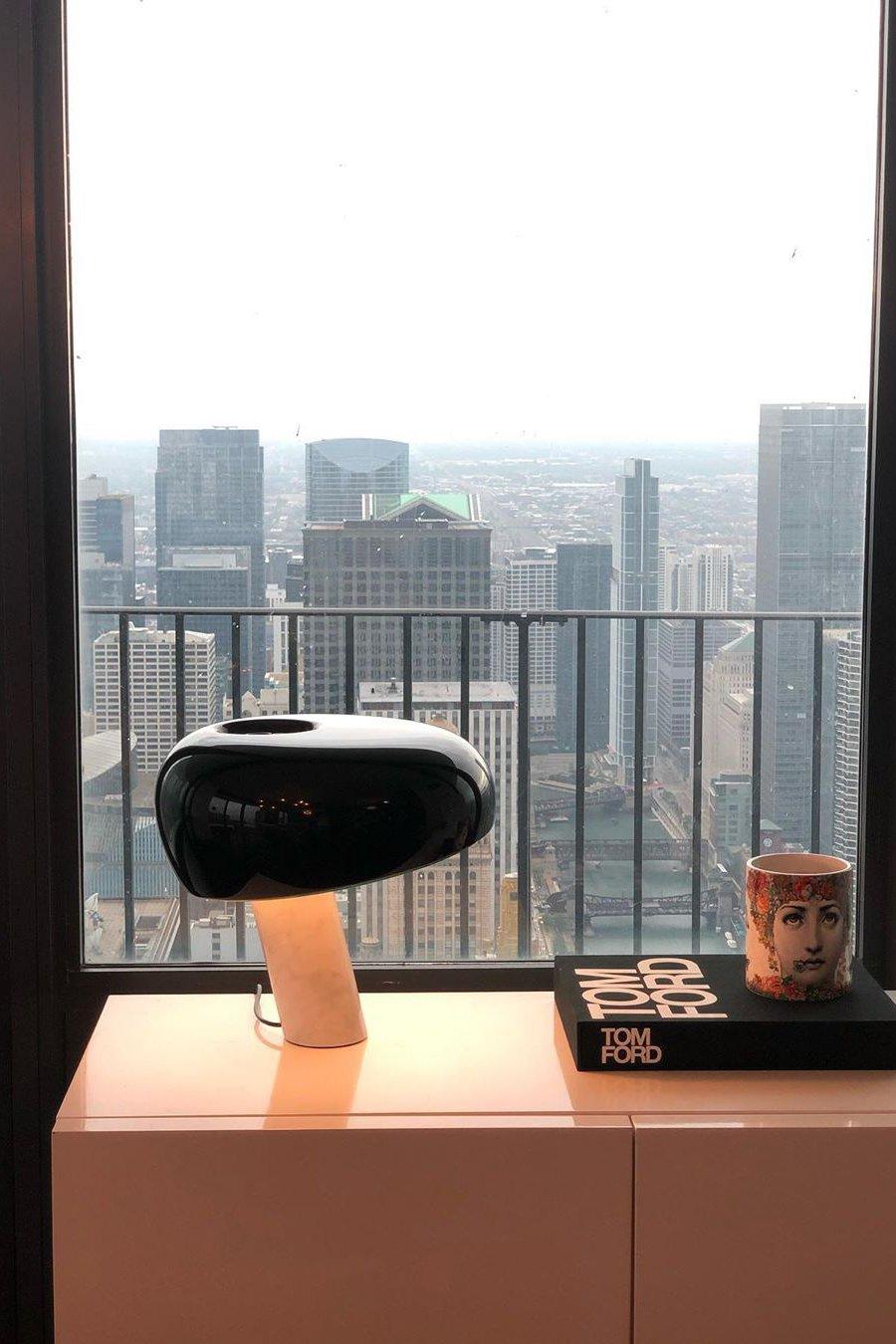 Nucleus Marble Table Lamp