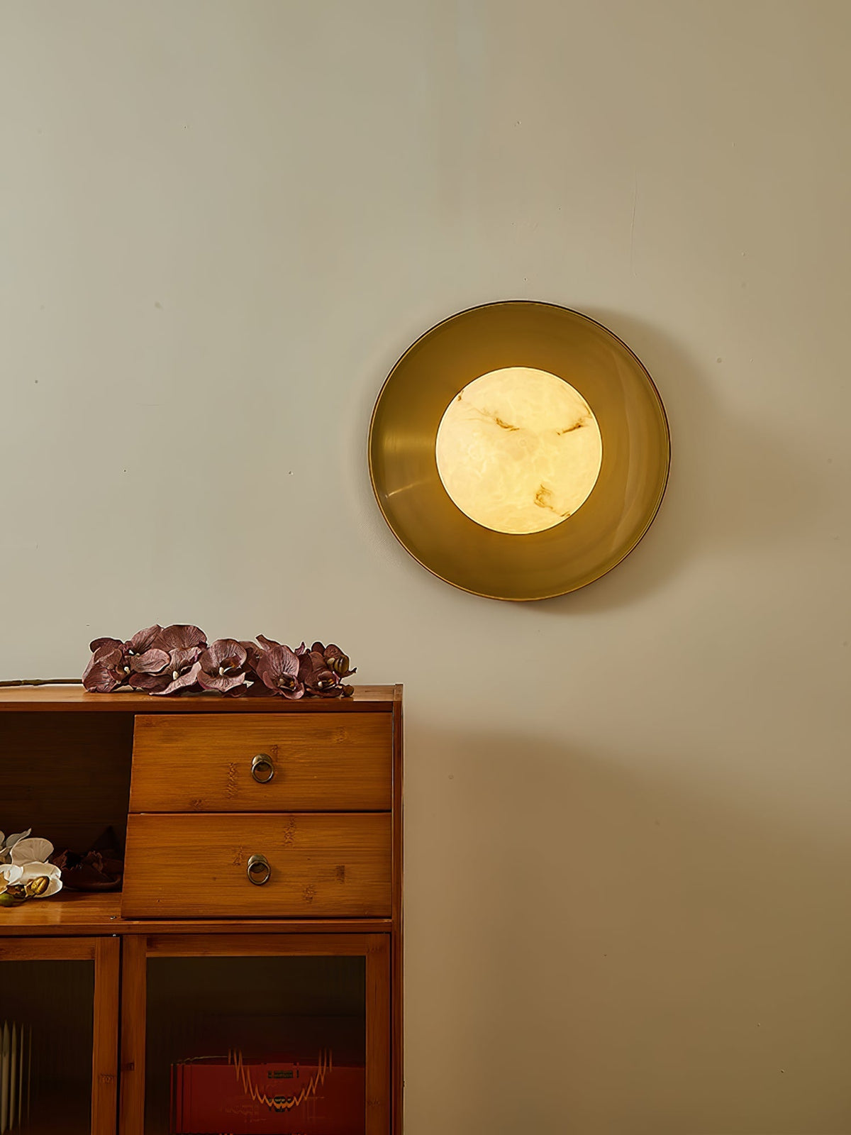 Evareth modern minimalistisk molnformad glasvägglampa