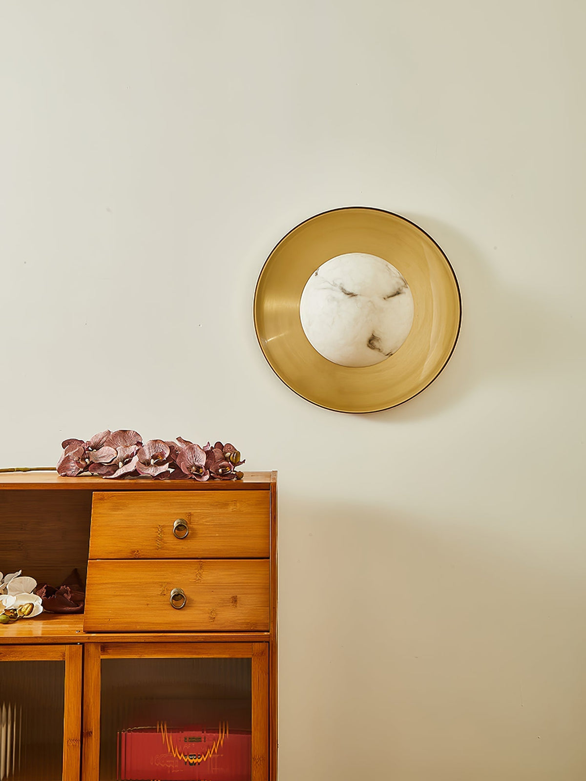 Evareth modern minimalistisk molnformad glasvägglampa
