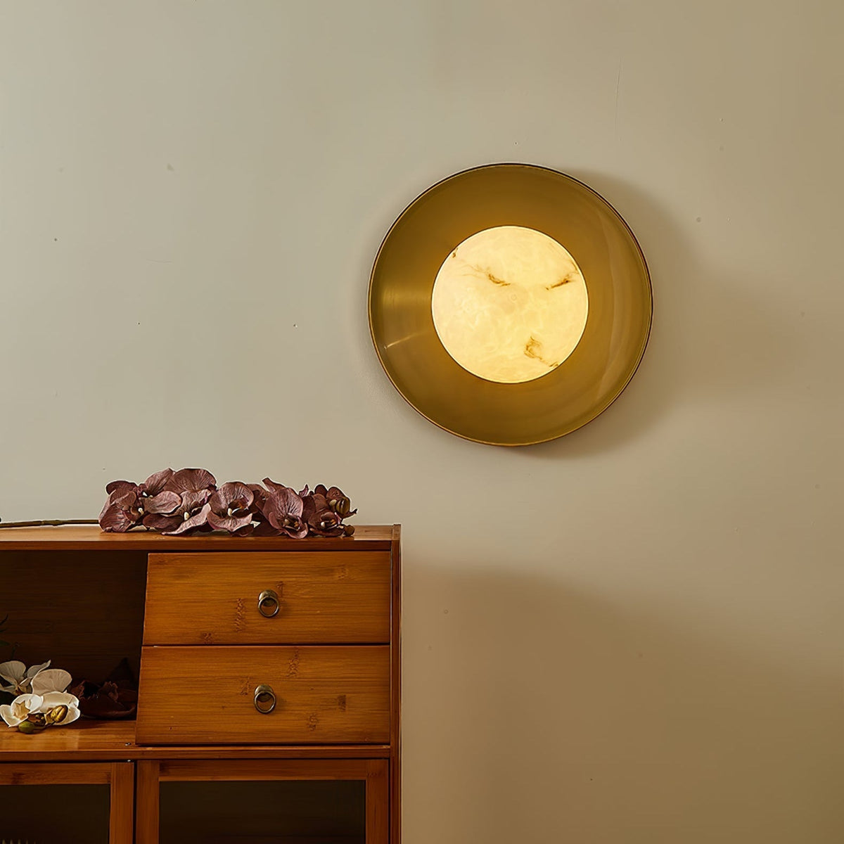Evareth modern minimalistisk molnformad glasvägglampa
