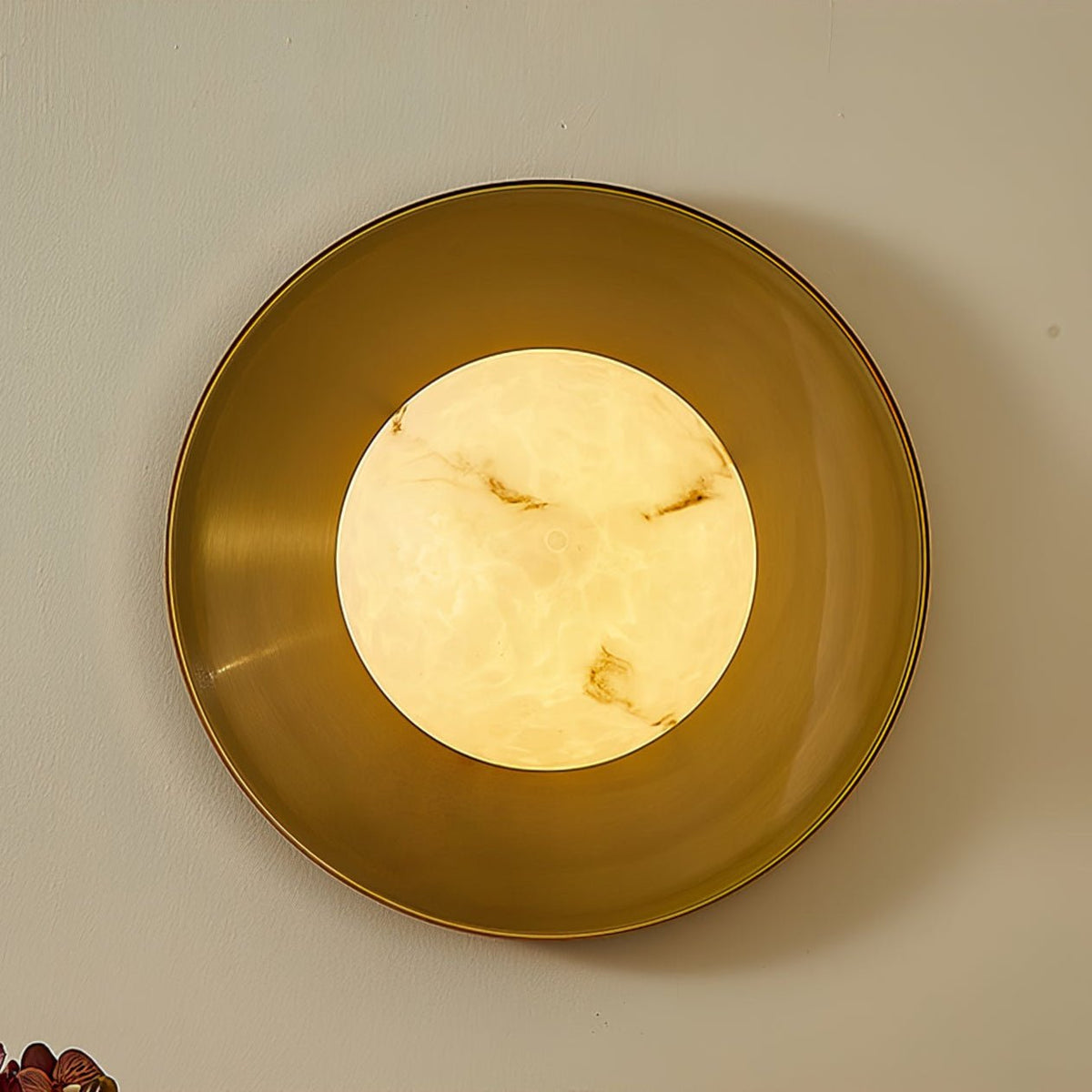 Evareth modern minimalistisk molnformad glasvägglampa