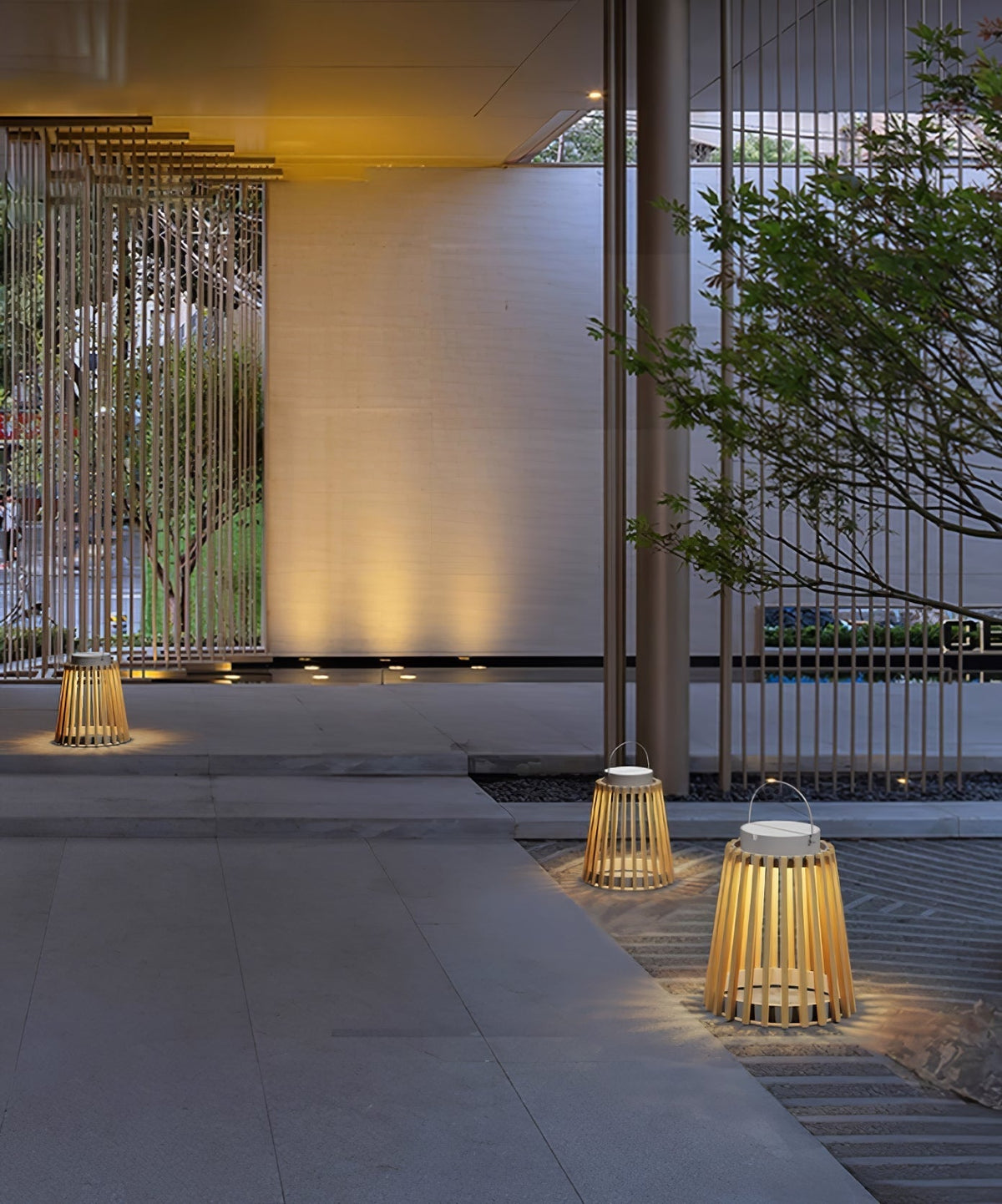 Lanterna solar de exterior Hopt