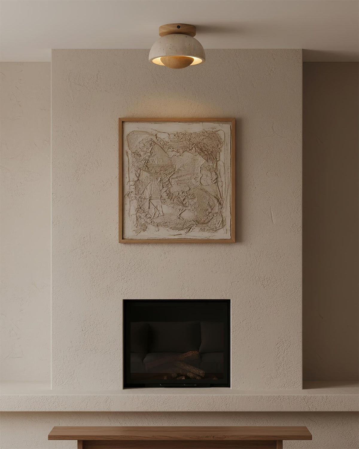 Calelaine Flush Mount Ceiling Lamp