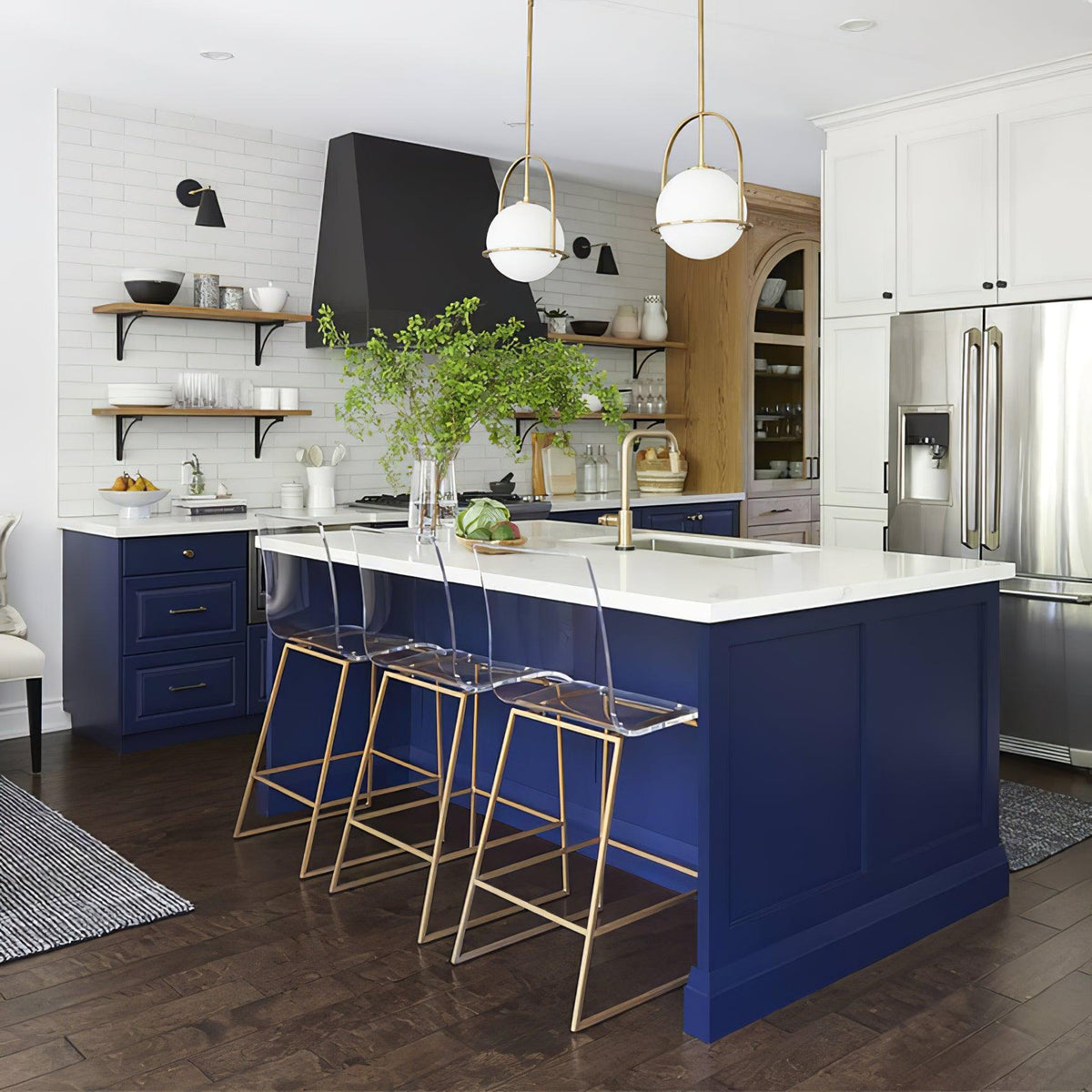 Brandonis moderne pendellampe i glas