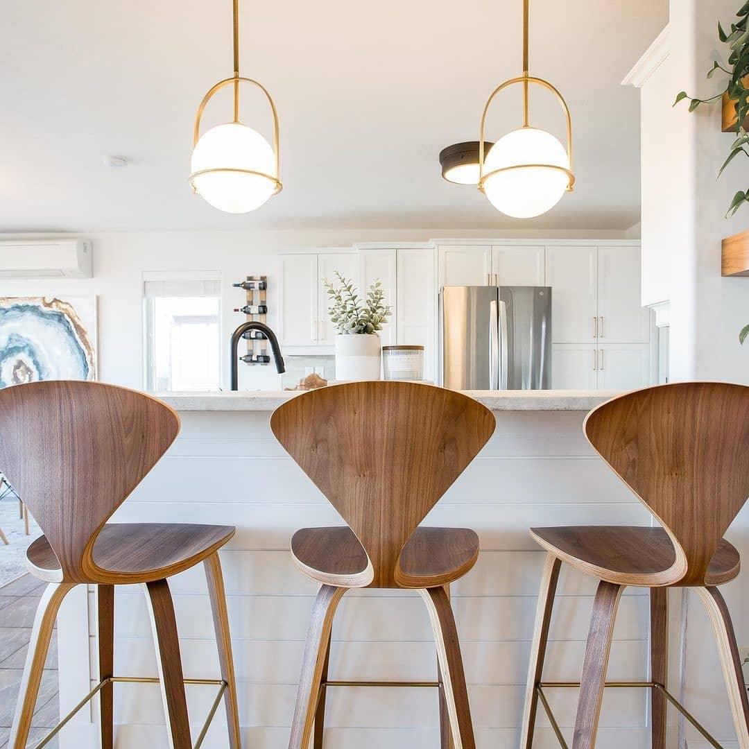 Brandonis moderne pendellampe i glas