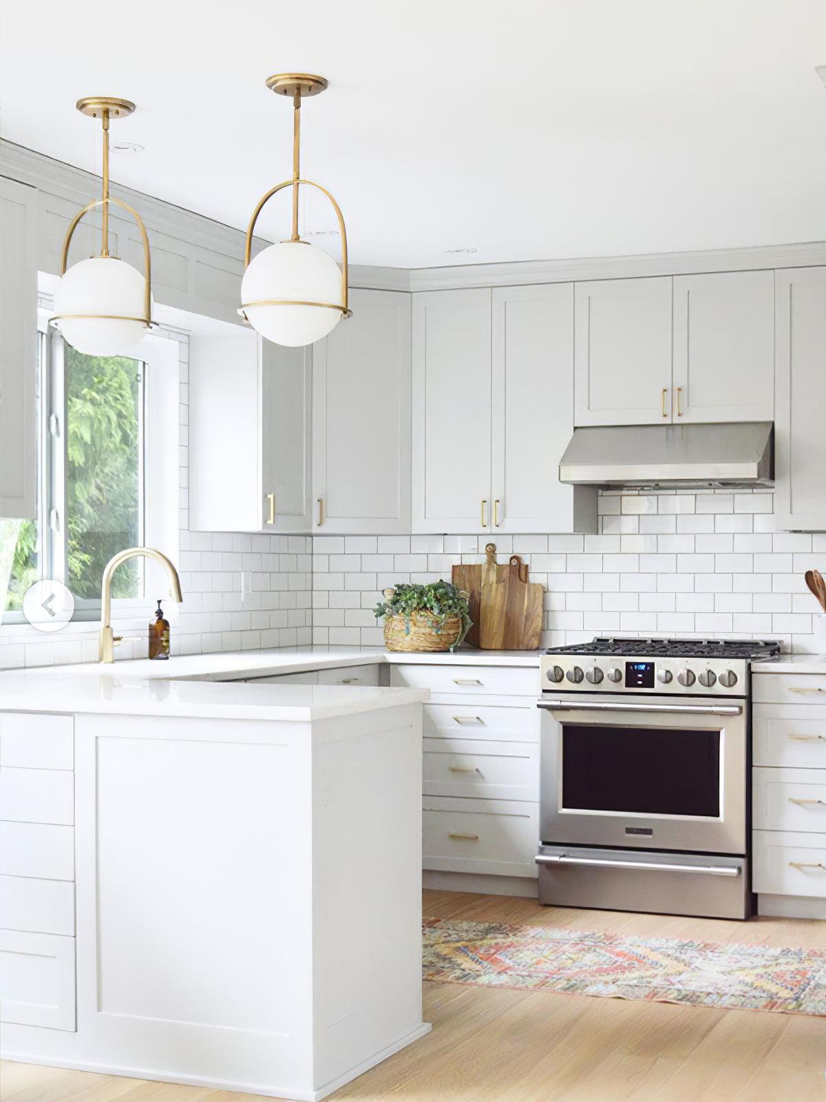 Brandonis moderne pendellampe i glas
