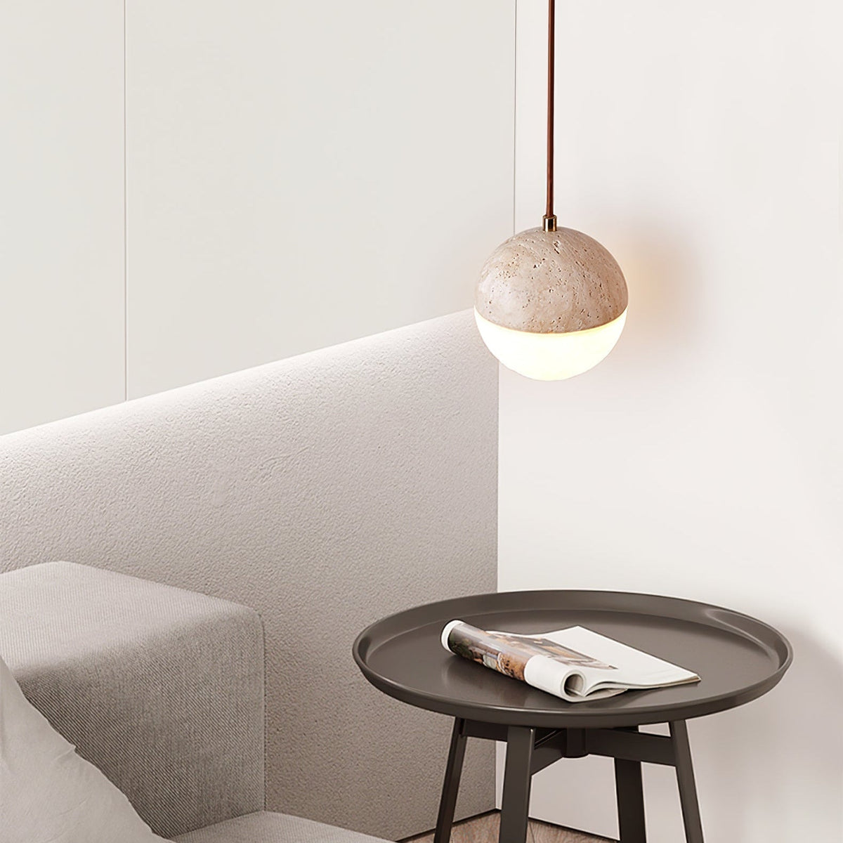 Vendrick Travertine -riippuvalaisin
