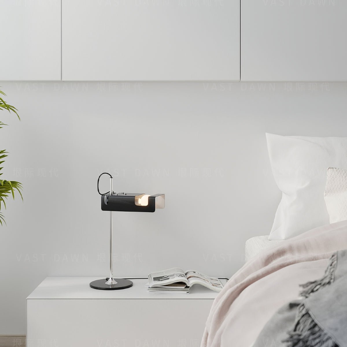 Candeeiro de mesa futurista Lumousin