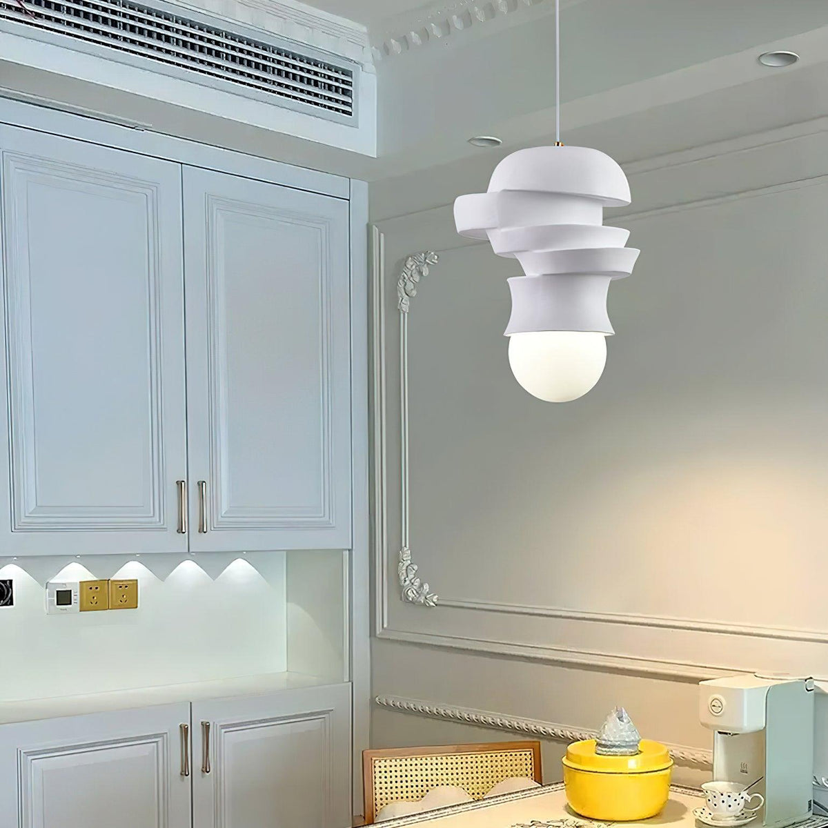 Tyev individuel kreativ resinlampe