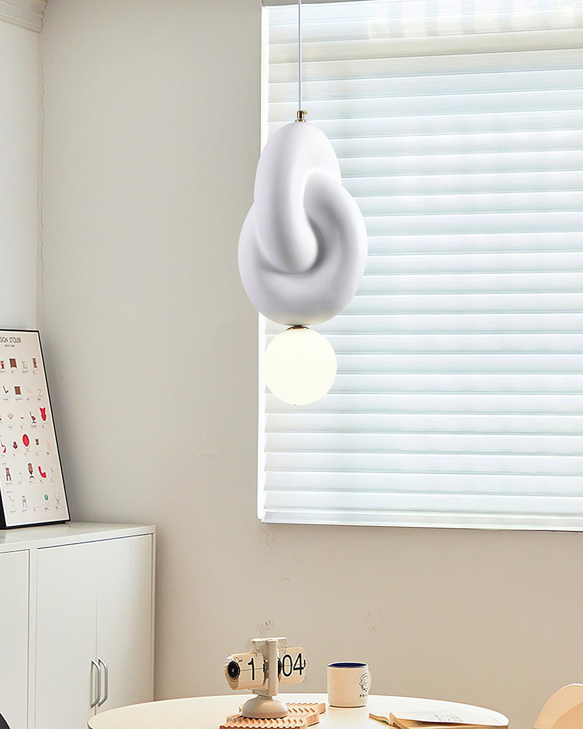 Tyev individuel kreativ resinlampe