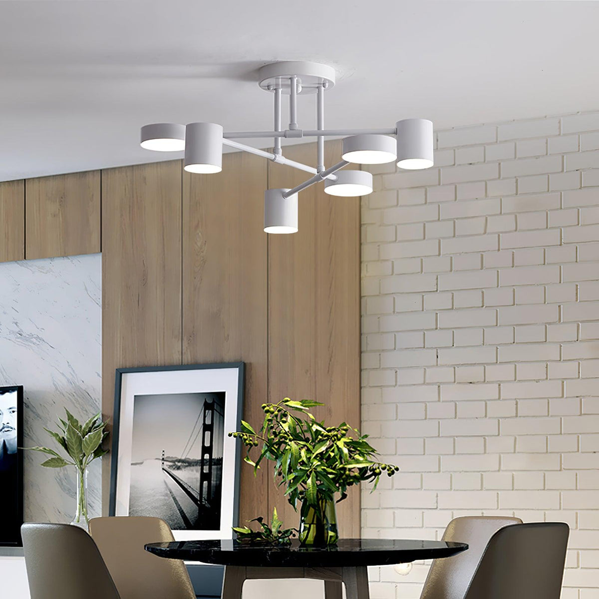 Sputnik-loftslampe