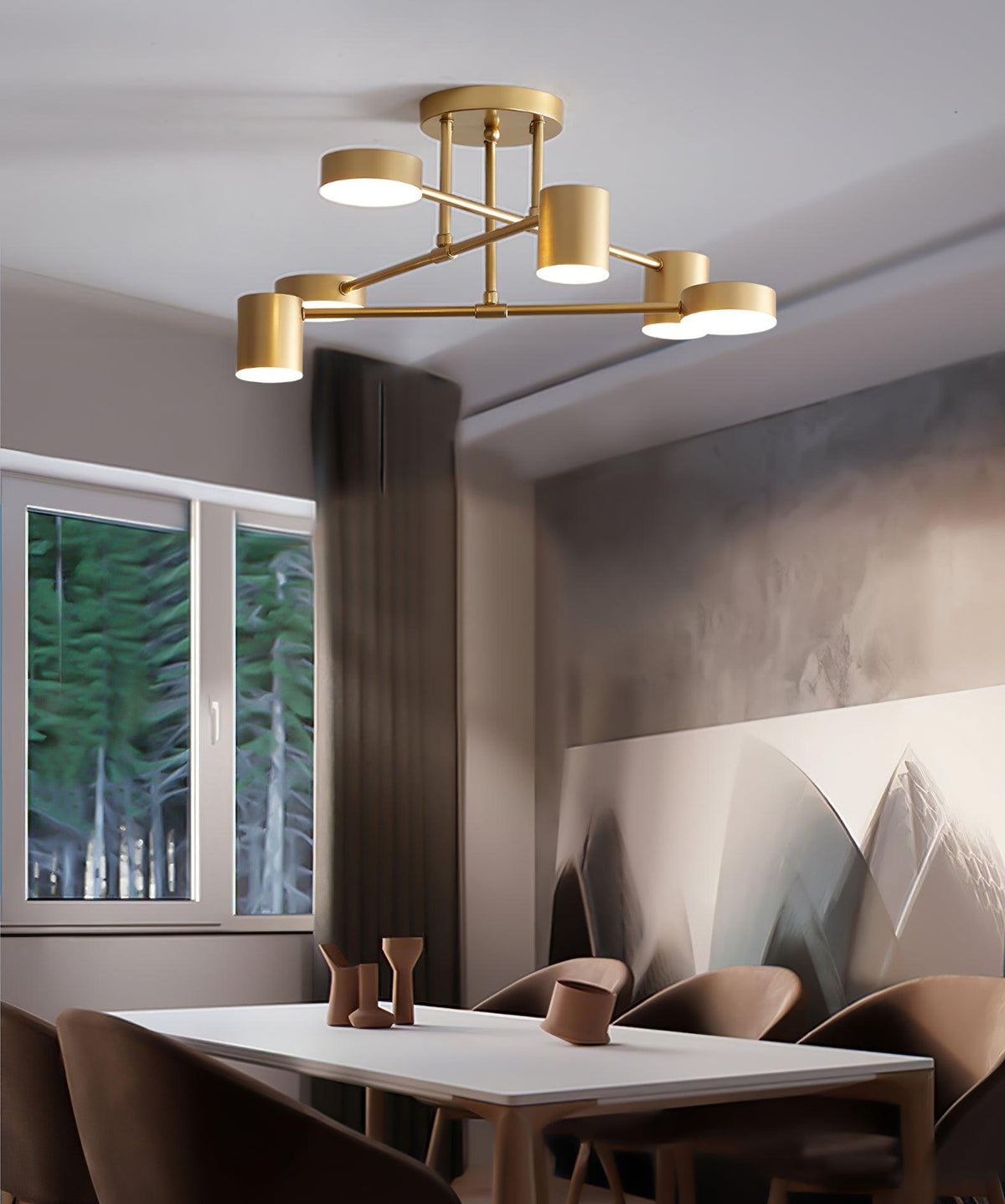 Sputnik-loftslampe
