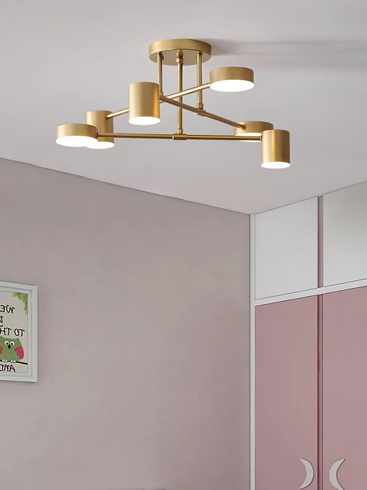 Sputnik-loftslampe