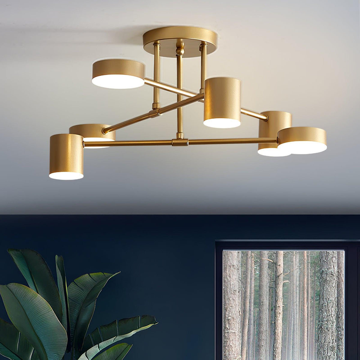 Sputnik-loftslampe