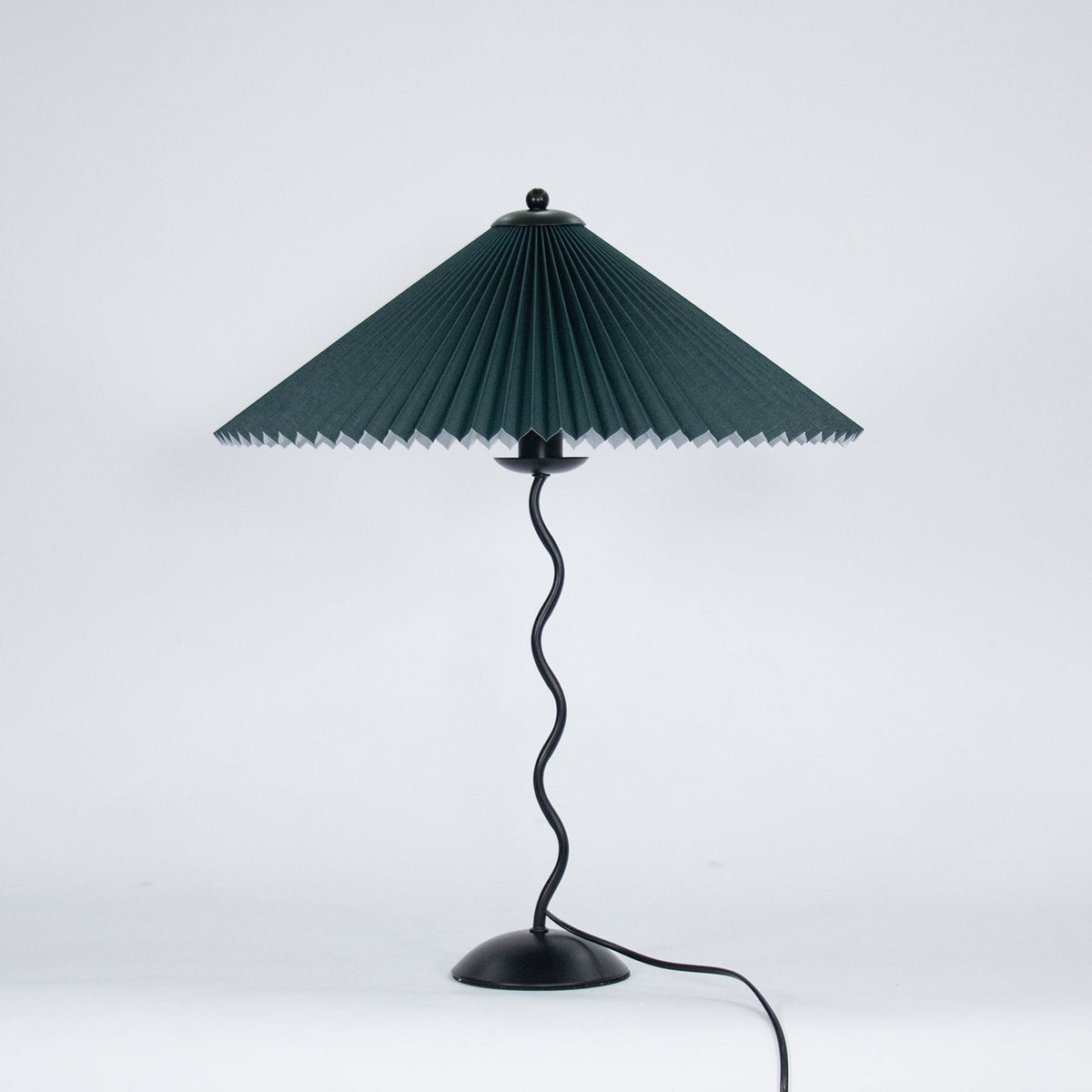 Candeeiro de mesa de tecido Vioro