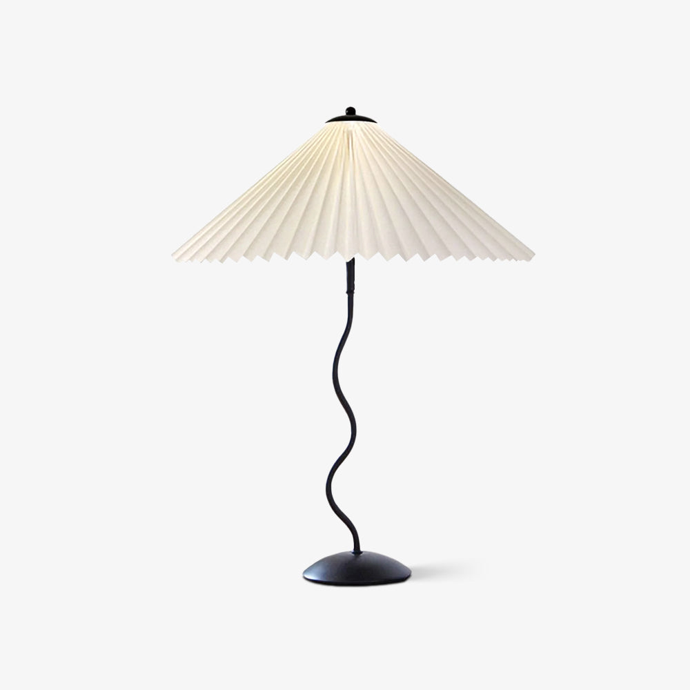 Candeeiro de mesa de tecido Vioro