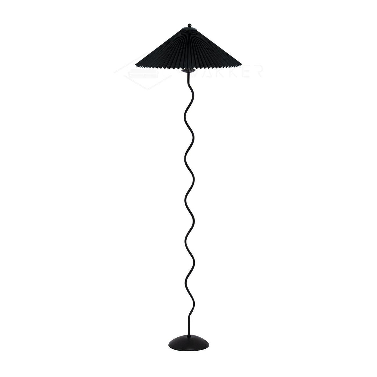 Lioraven minimalistisk gulvlampe i stof
