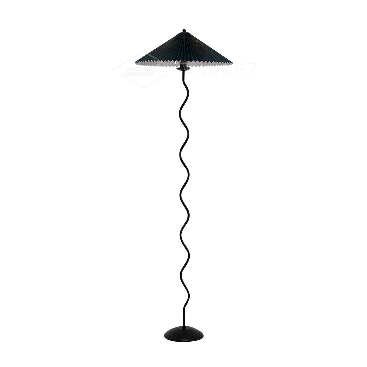 Lioraven minimalistisk gulvlampe i stof