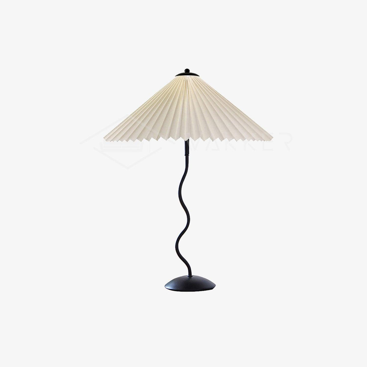 Candeeiro de mesa de tecido Vioro