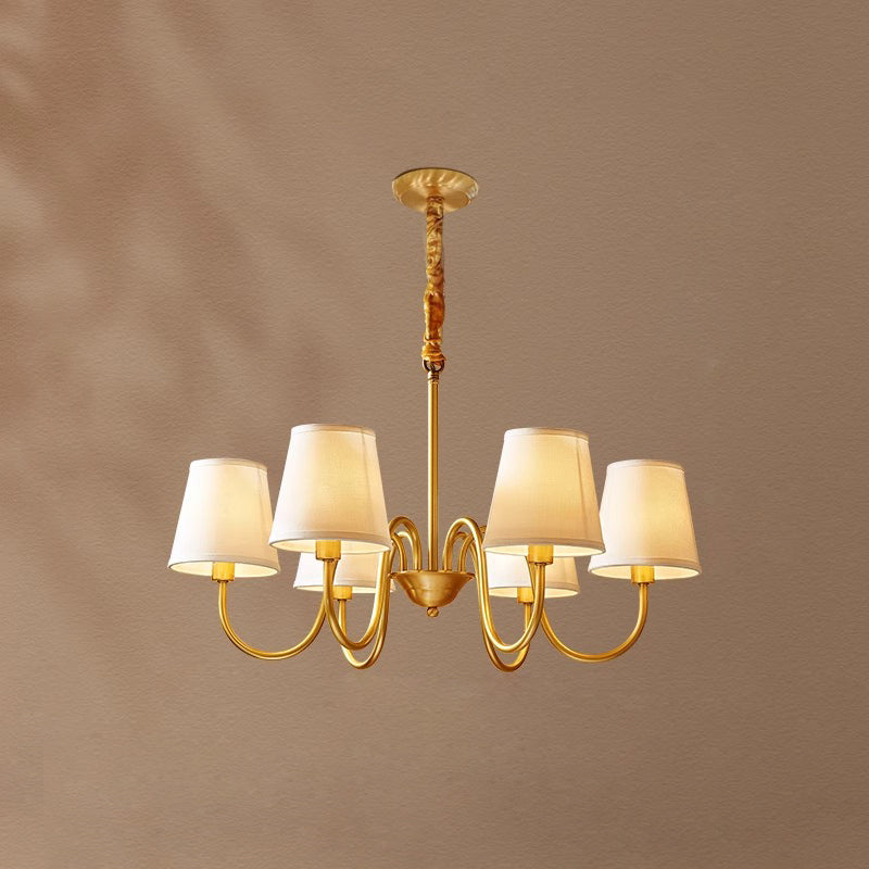 Candelabro tradicional de tecido Stacey Dalen