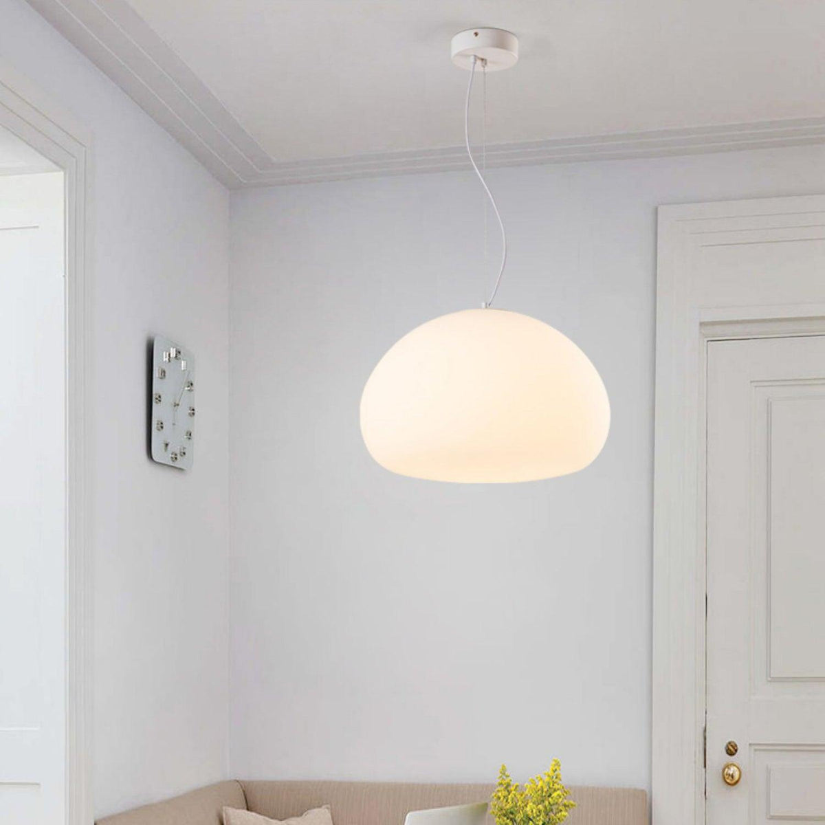 Zerina mysig pendellampa i glas