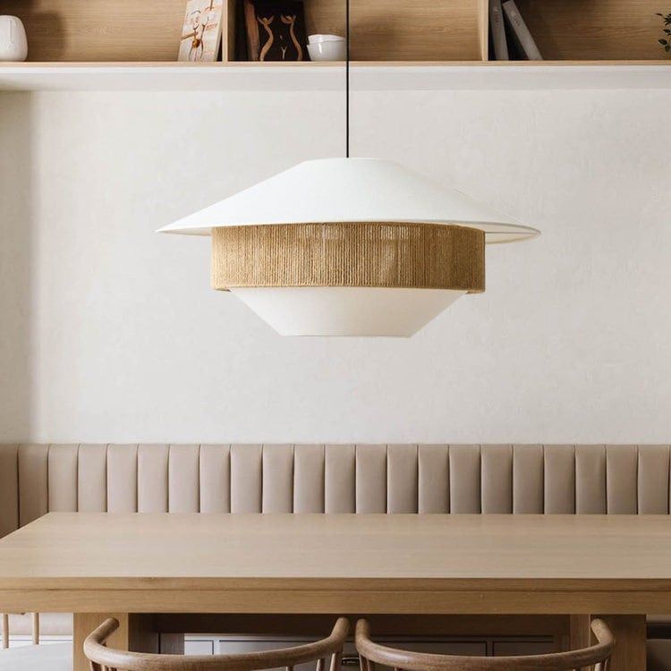 Athrel modern pendellampa i tyg