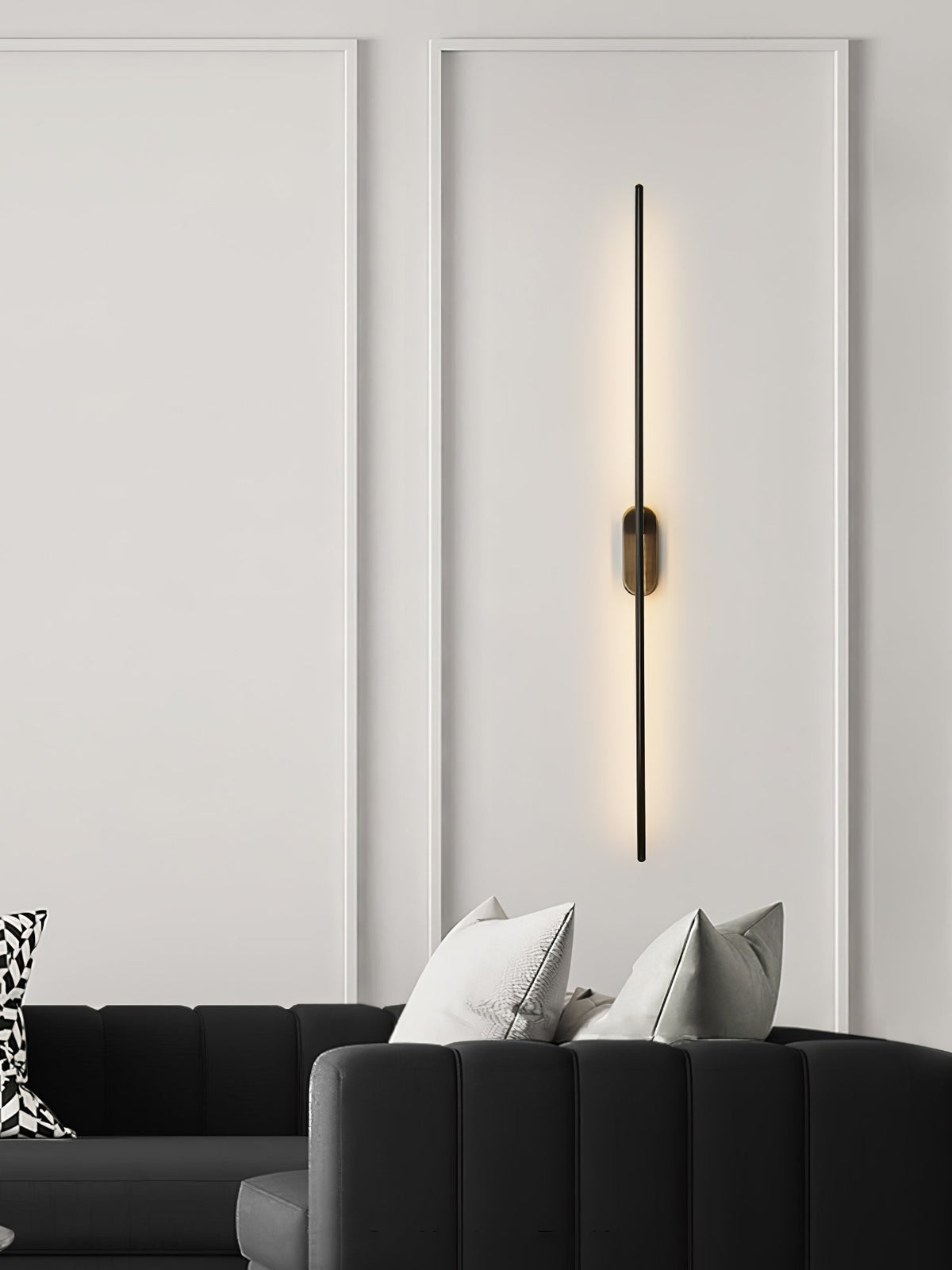 Vrysl minimalistisk vägglampa i stavmodell med stickkontakt