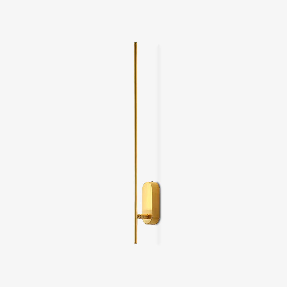 Vrysl minimalistisk væglampe med stik og stavdesign