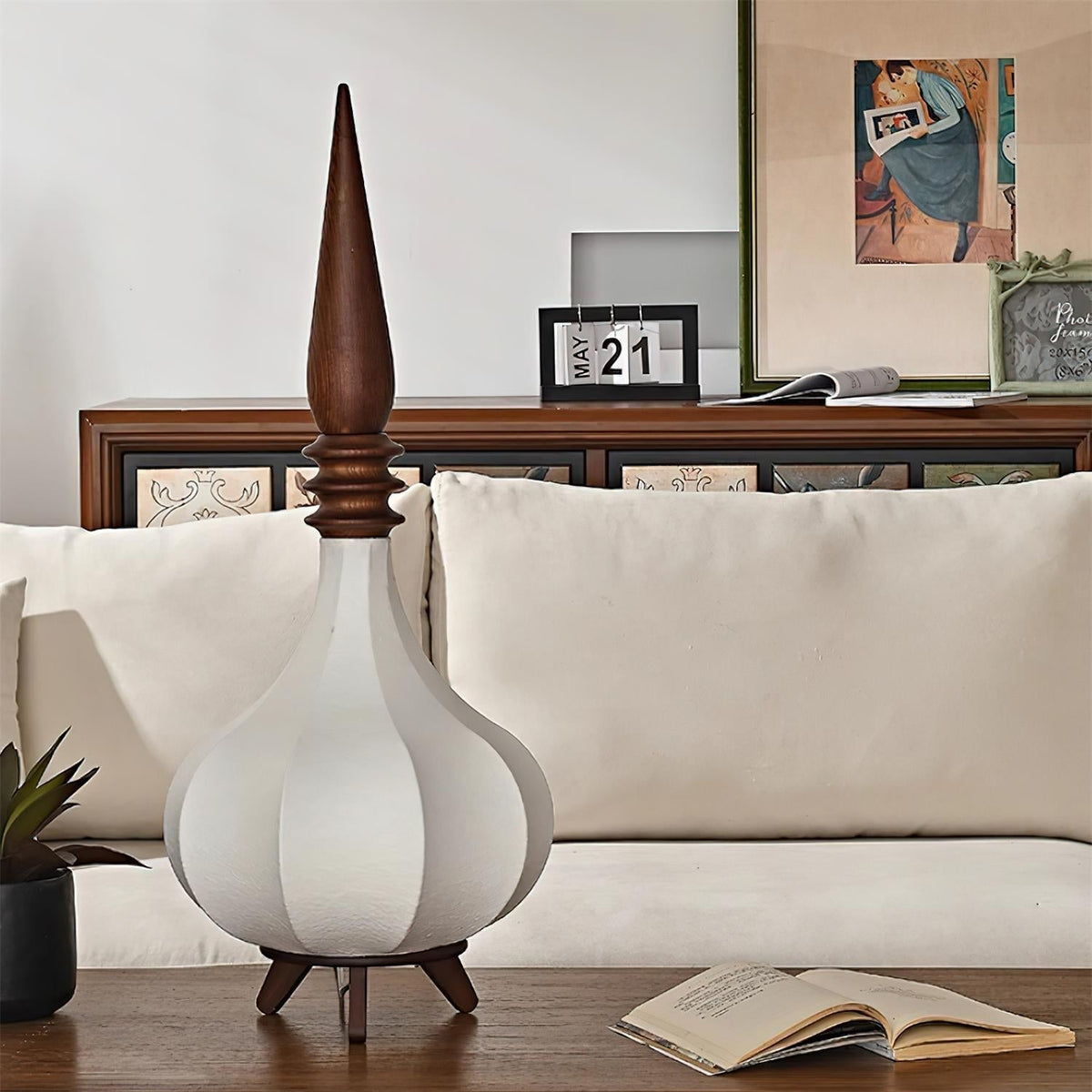Pagoda gólflampi
