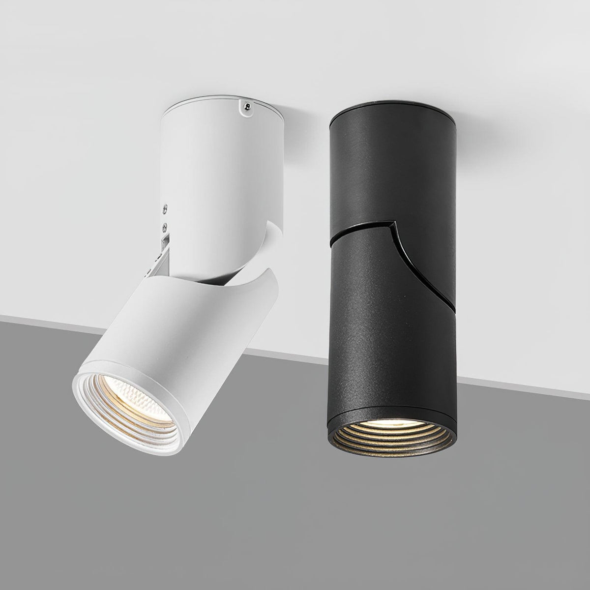 Avenaora taklampa med justerbara LED-spotlights, solig