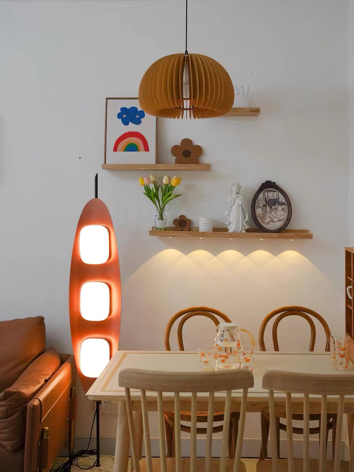 Camirara-gulvlampe i marmor