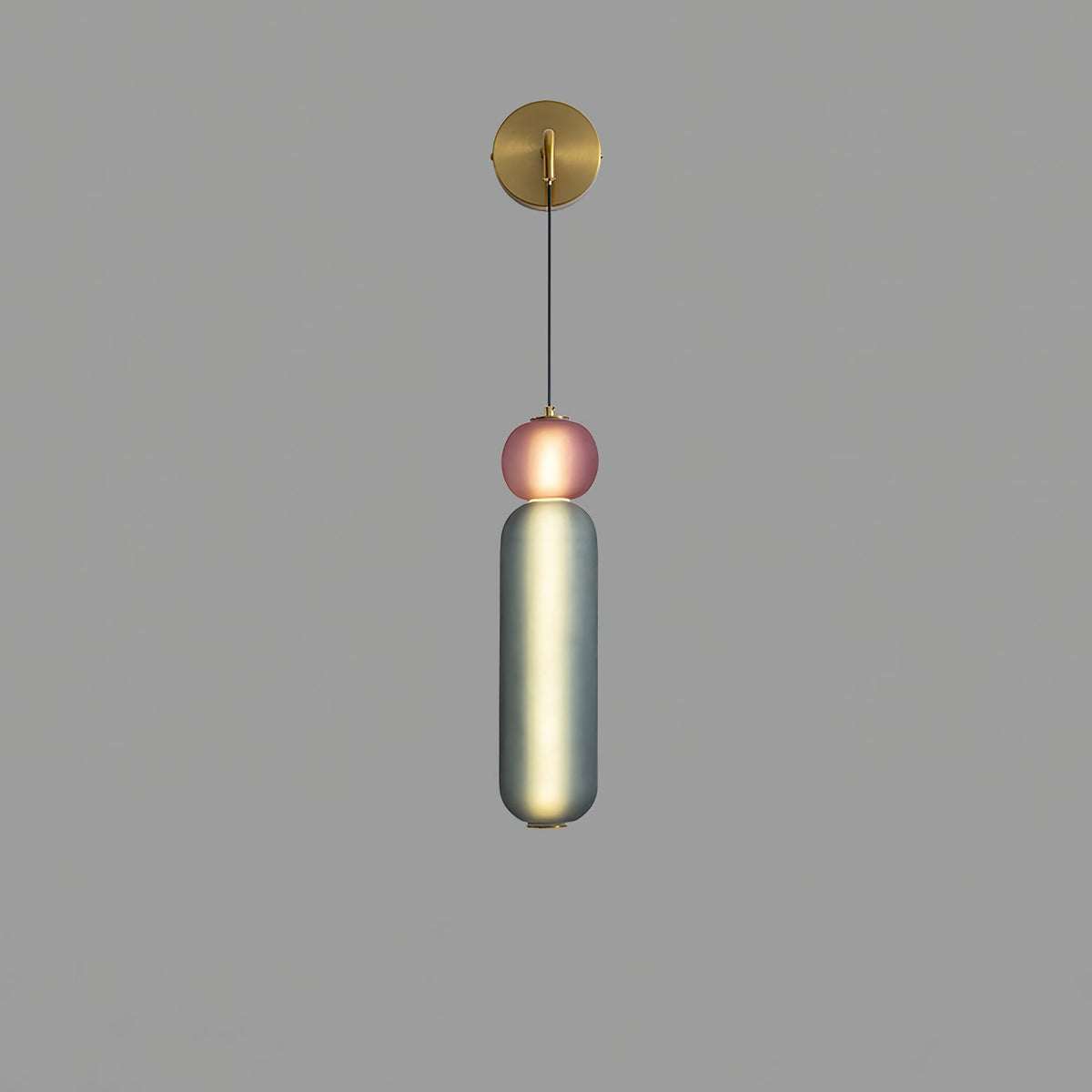 Eurtalia moderne minimalistisk væglampe i glas