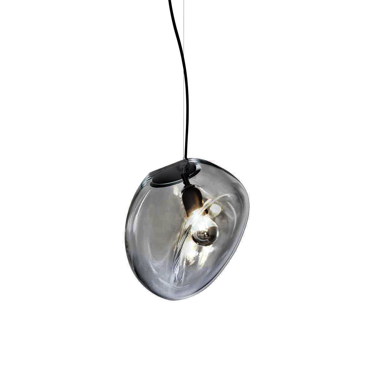 Luz pendente de vidro minimalista Rune