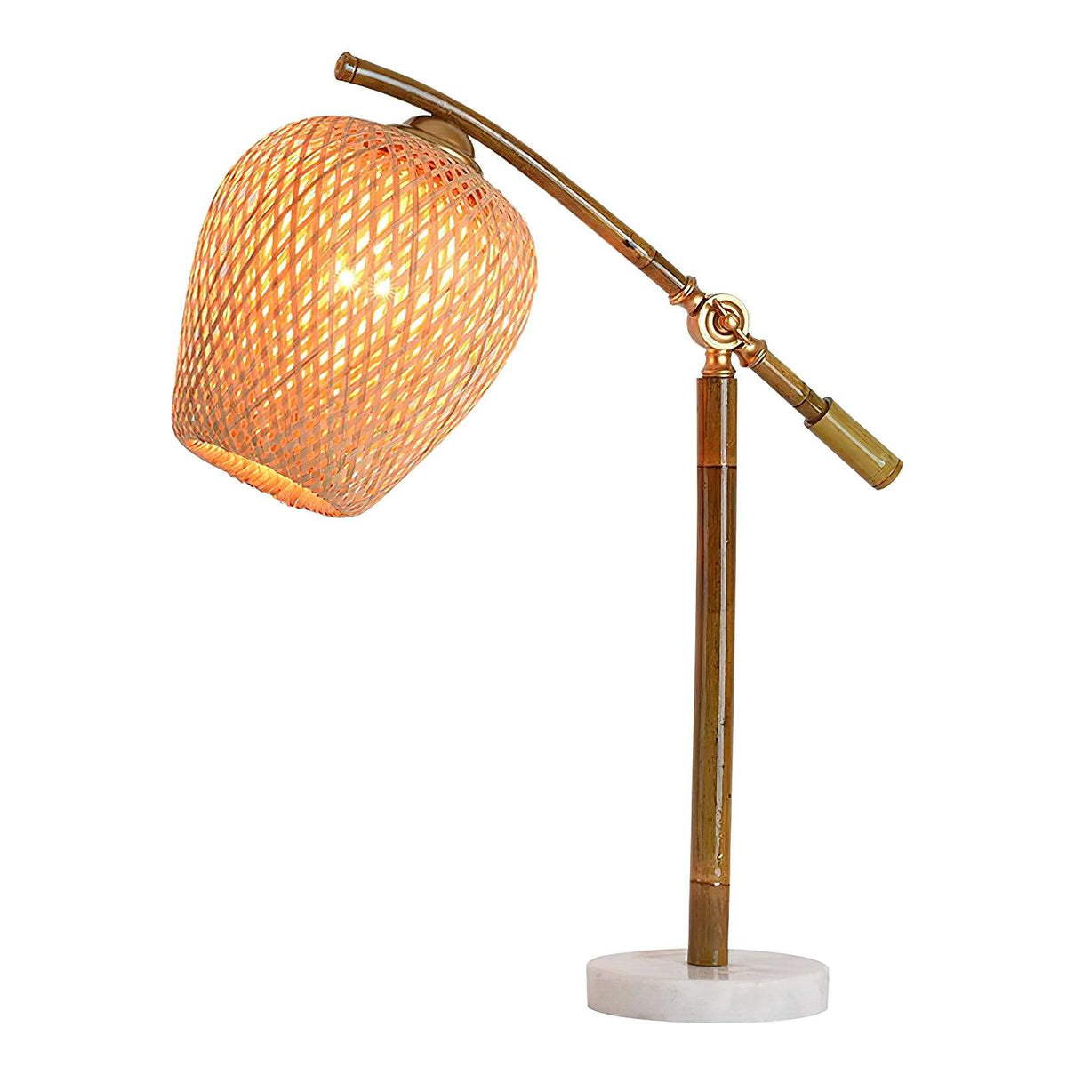 Zanell zeninspirerad bordslampa i bambu