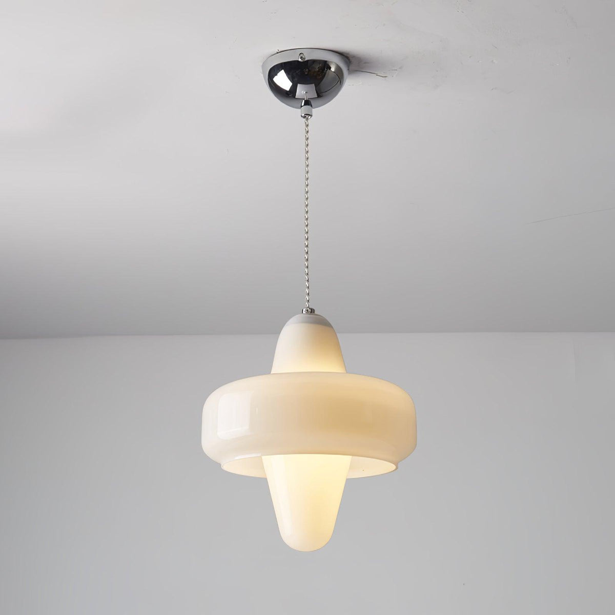 Nuvia minimalistisk pendellampe i glas