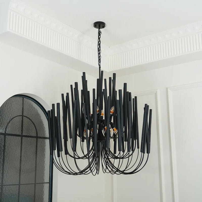 Candeeiro de teto de madeira de luxo pós-moderno Xantir