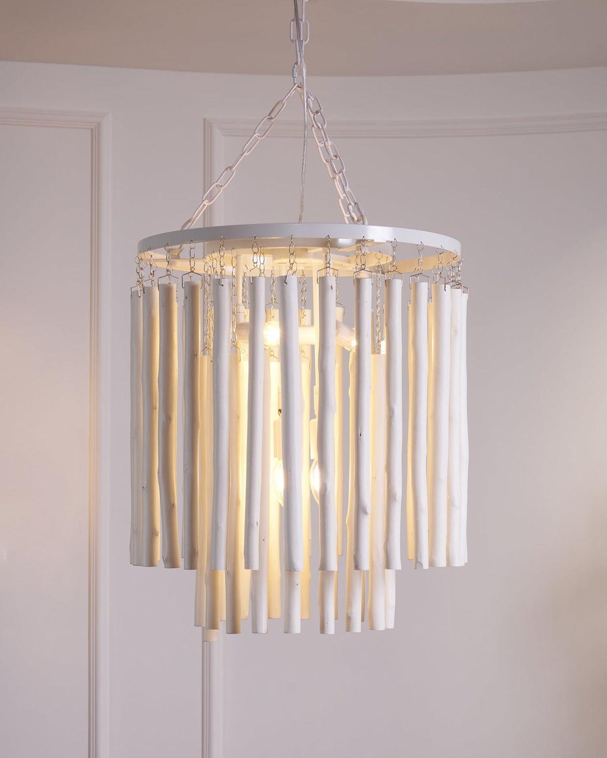 Candeeiro de teto de madeira de luxo pós-moderno Xantir
