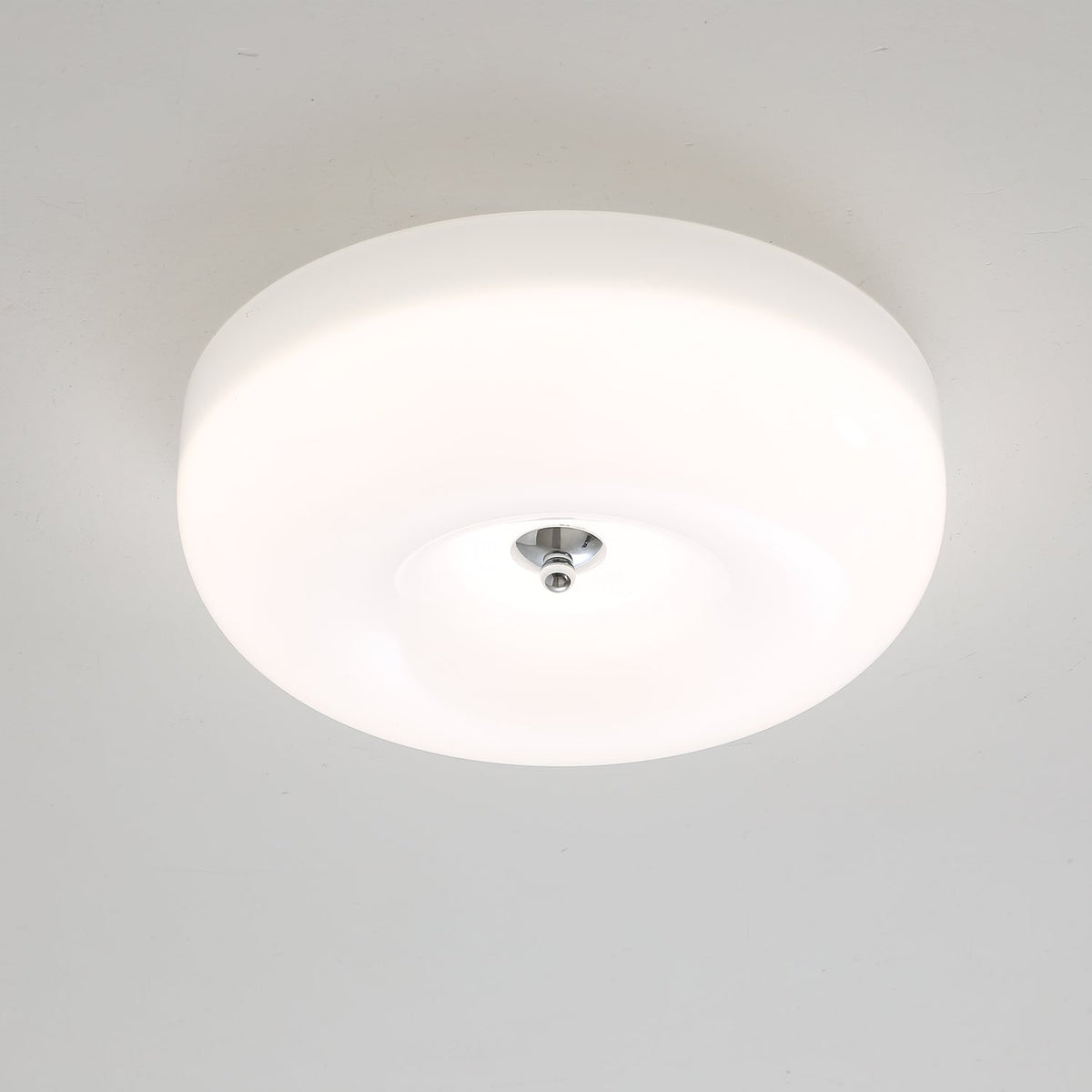 Cam Modern Minimalist Swirl Glass Ceiling Lamp