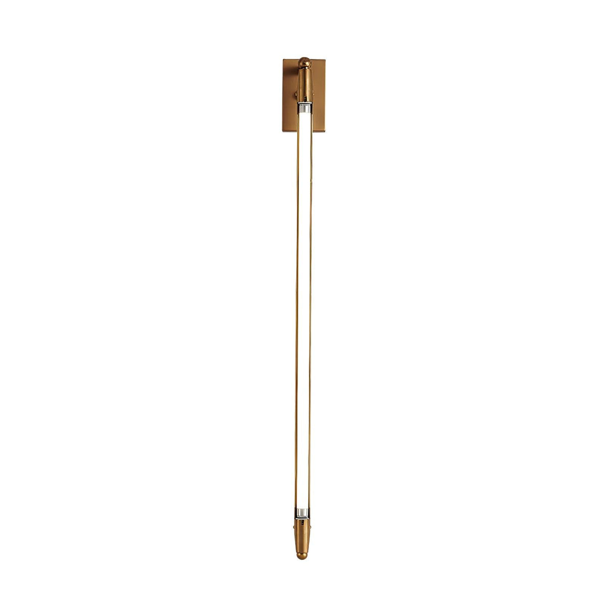 Maria modern minimalistisk rörformad vägglampa