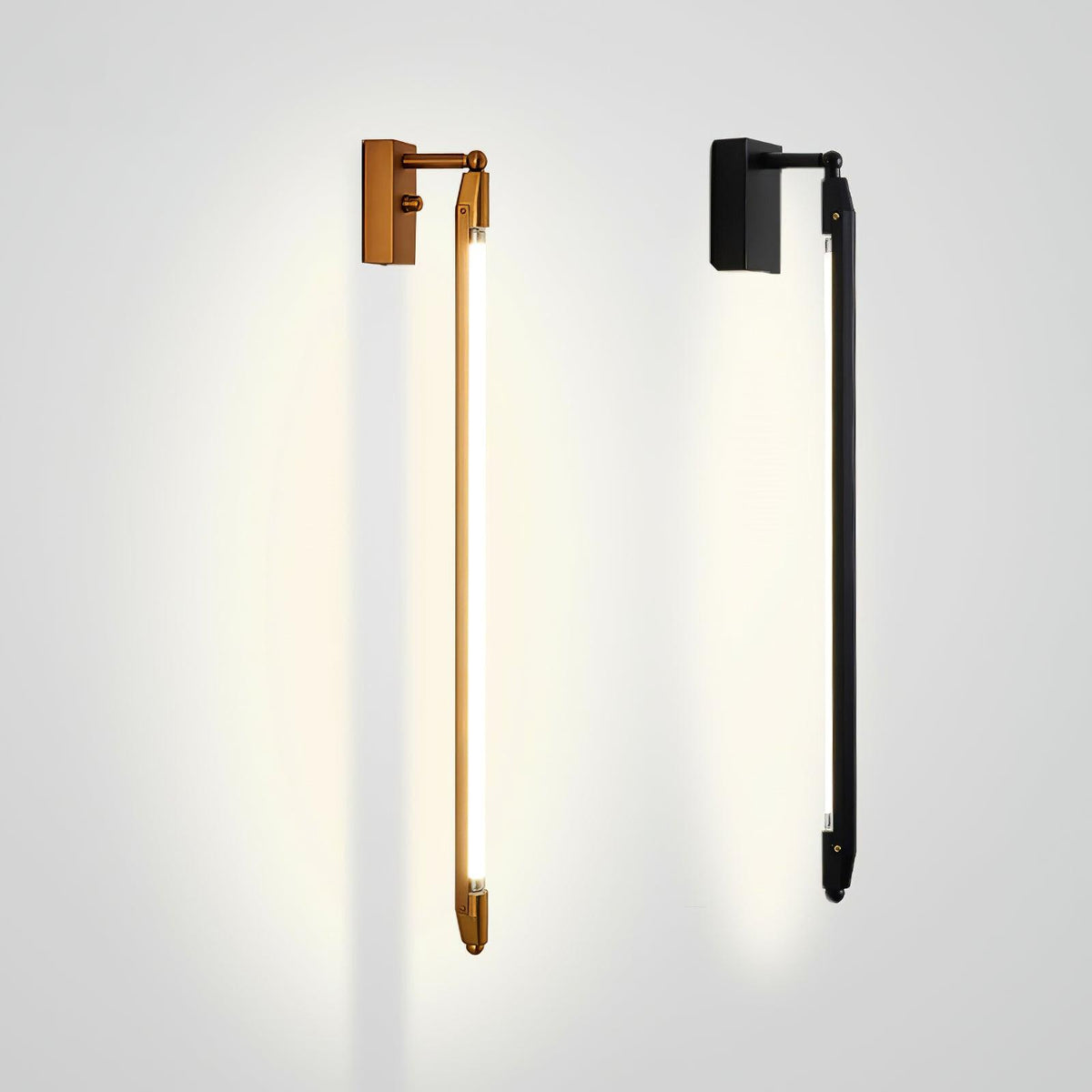 Maria modern minimalistisk rörformad vägglampa