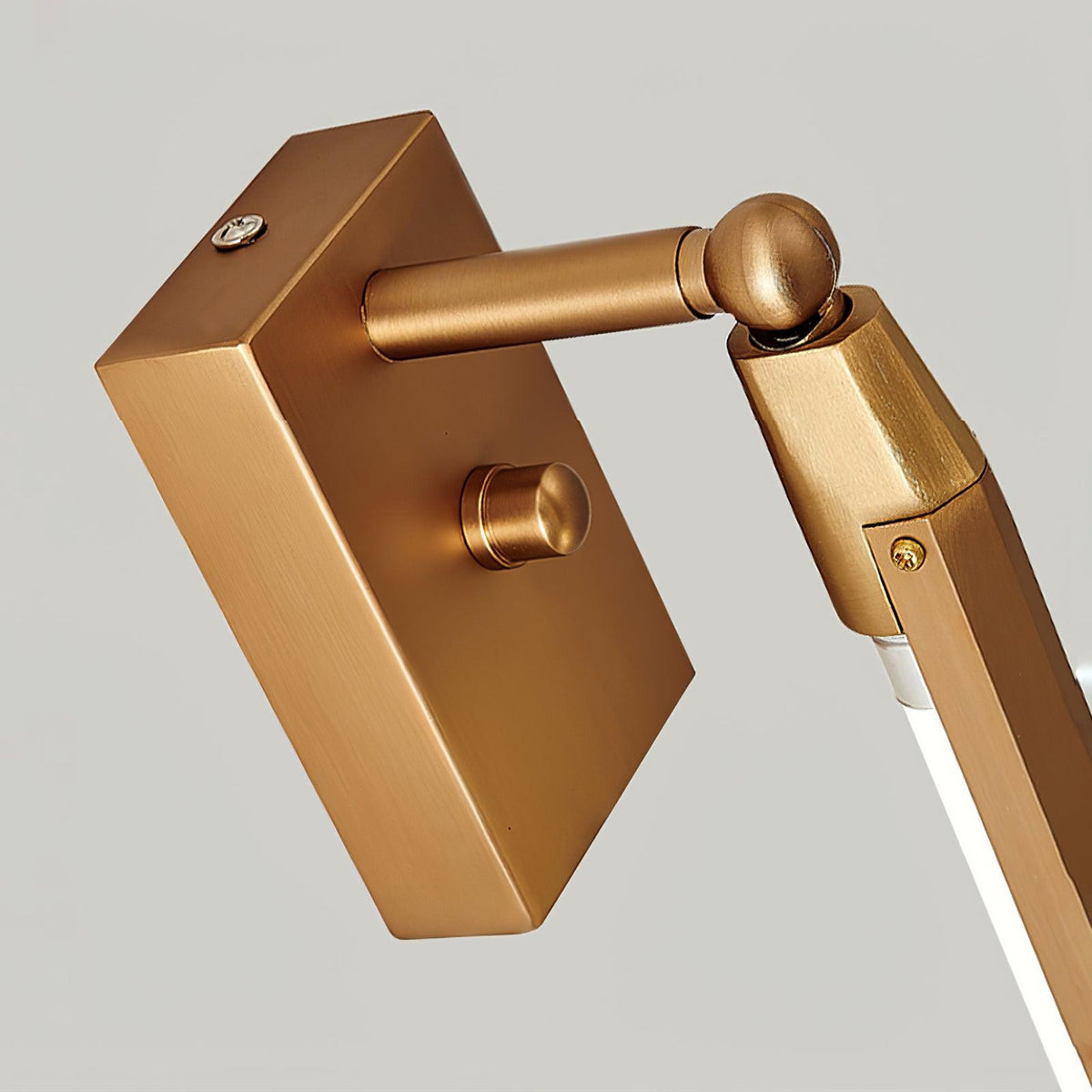 Maria modern minimalistisk rörformad vägglampa
