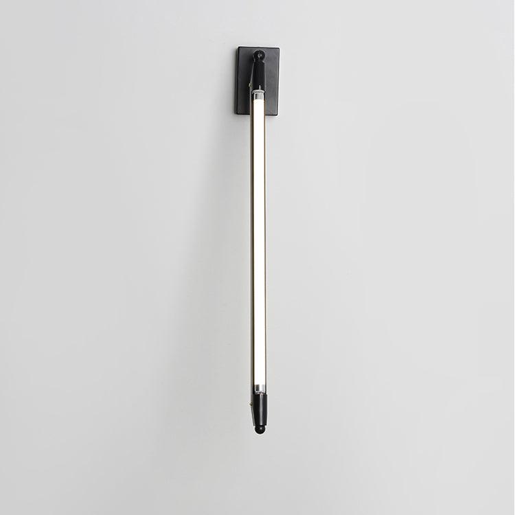 Maria modern minimalistisk rörformad vägglampa