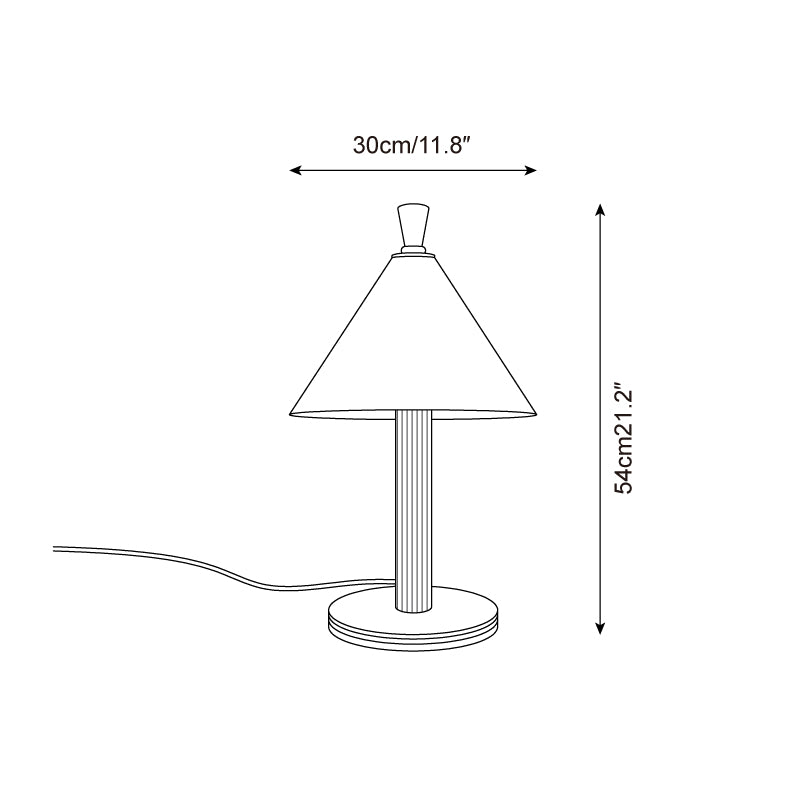 Sorereria-bordlampe