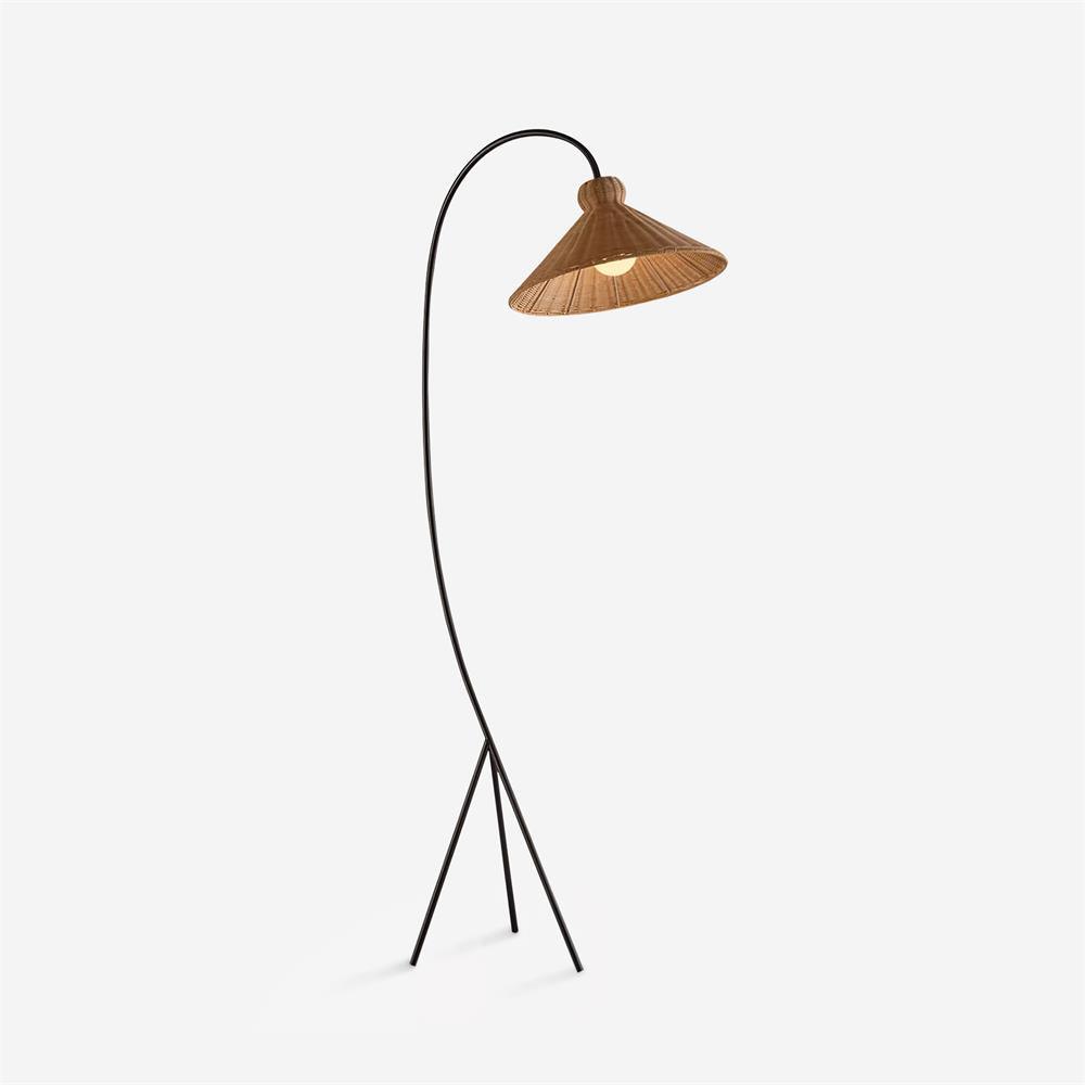 Tana-vävd golvlampa