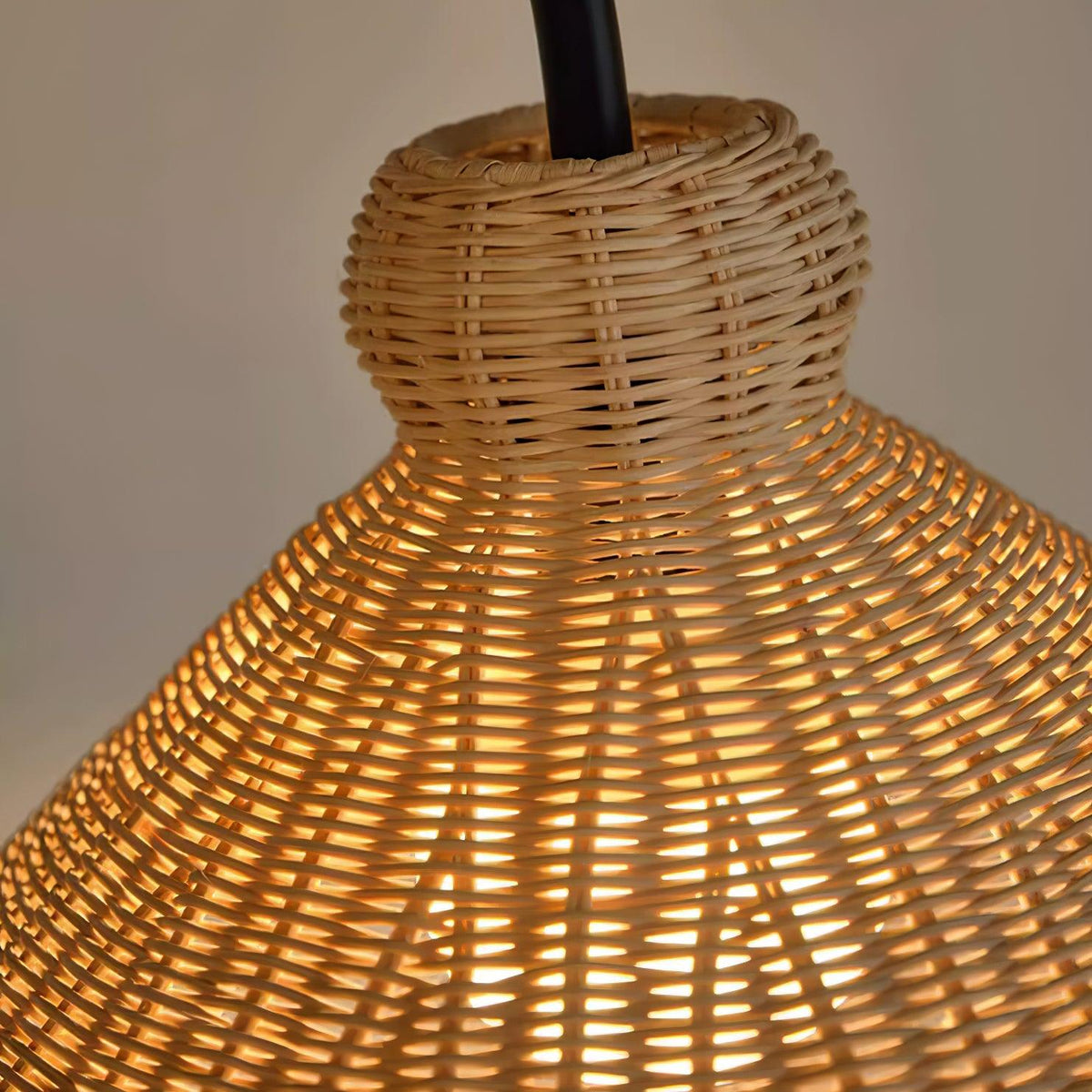 Tana-vävd golvlampa