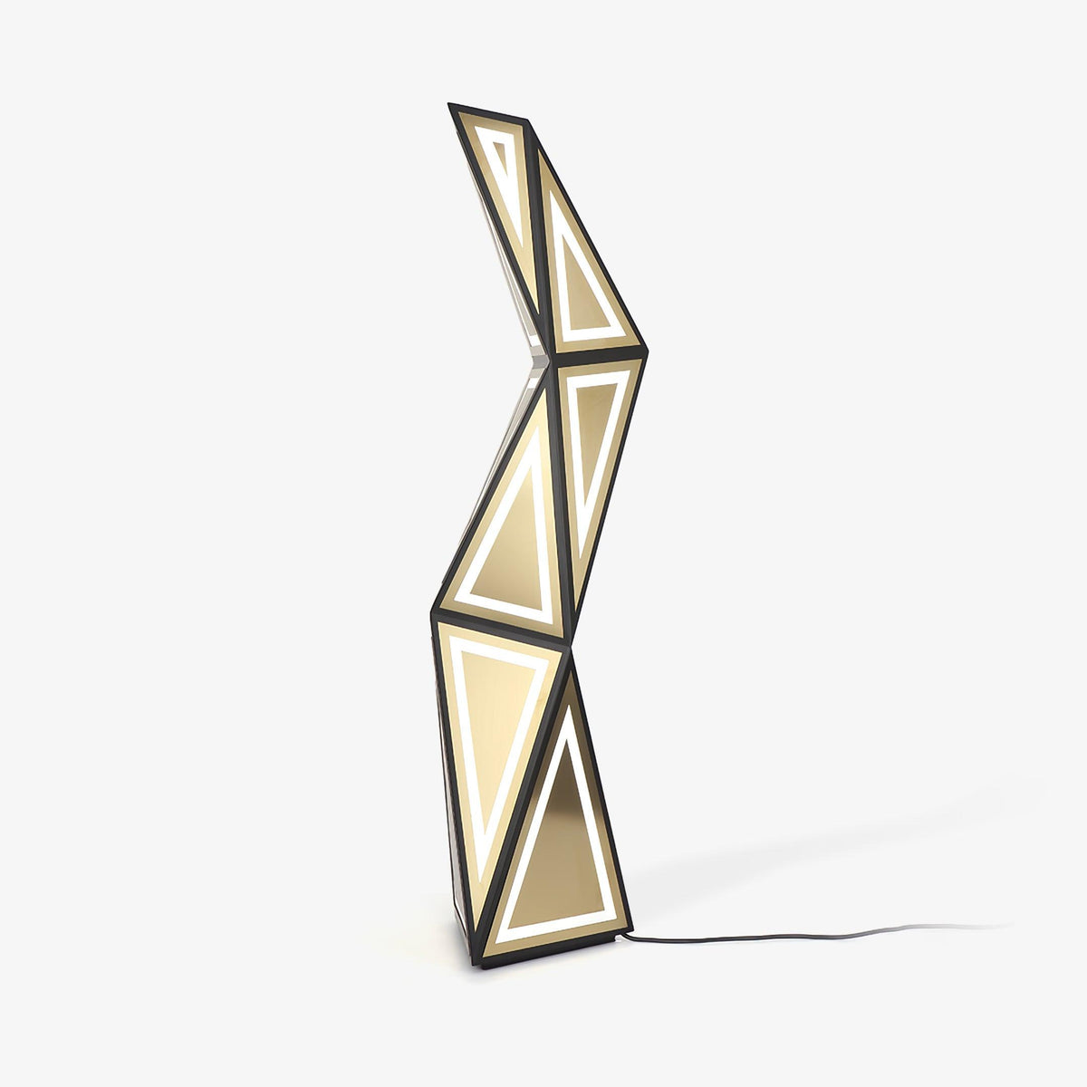 Evvelora geometrisk LED-golvlampa