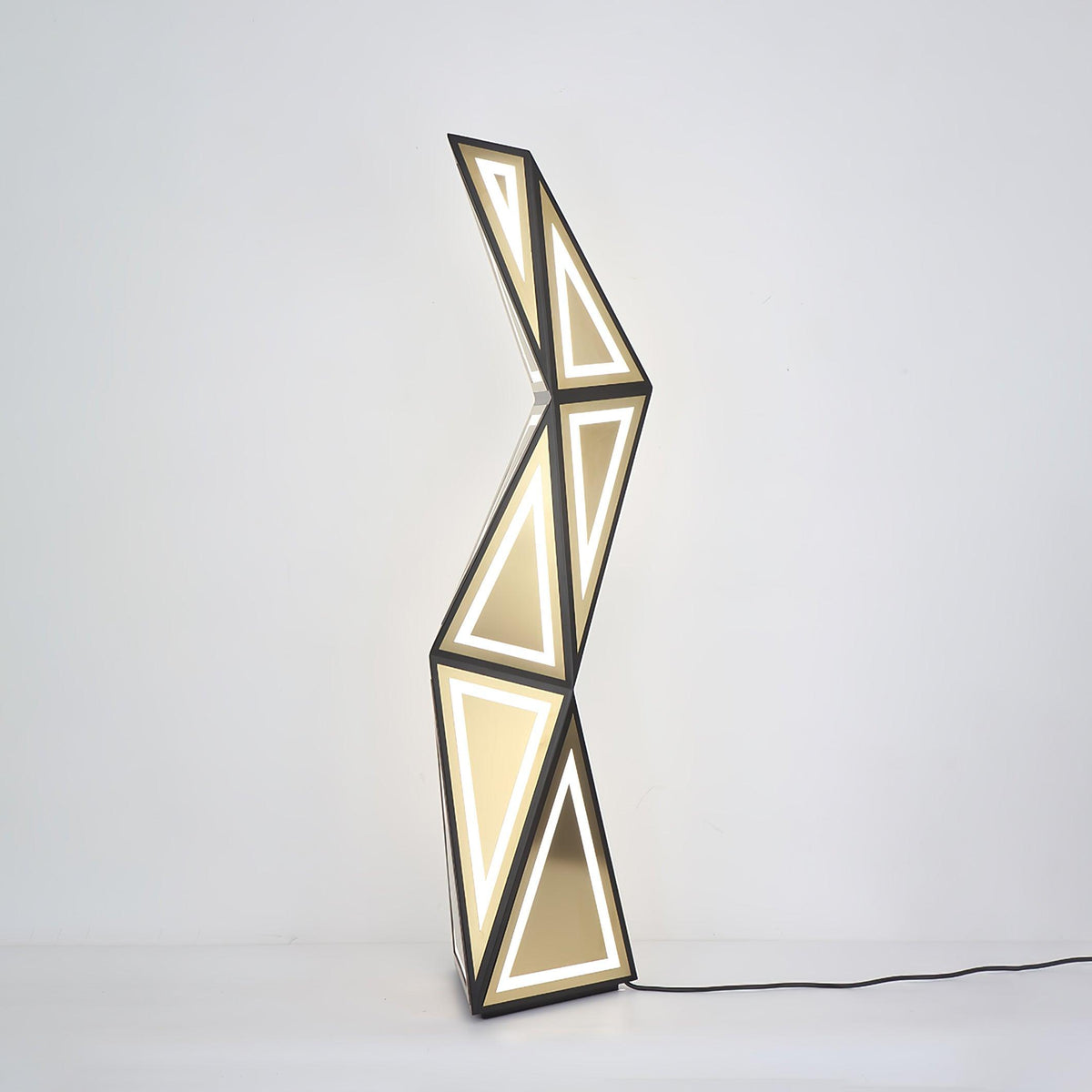 Evvelora geometrisk LED-golvlampa