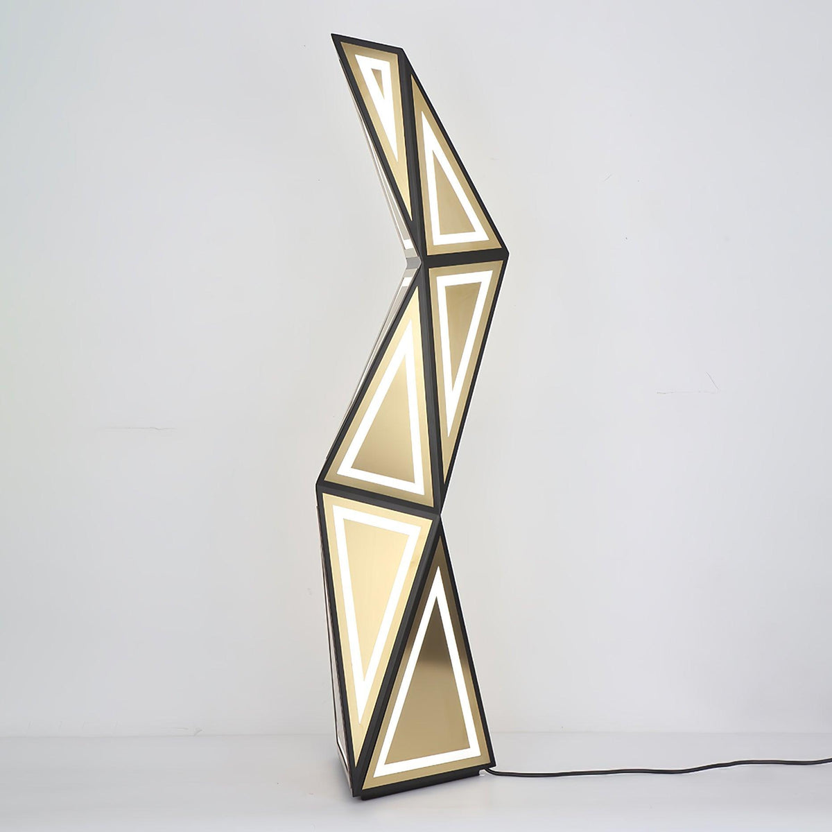 Evvelora geometrisk LED-golvlampa