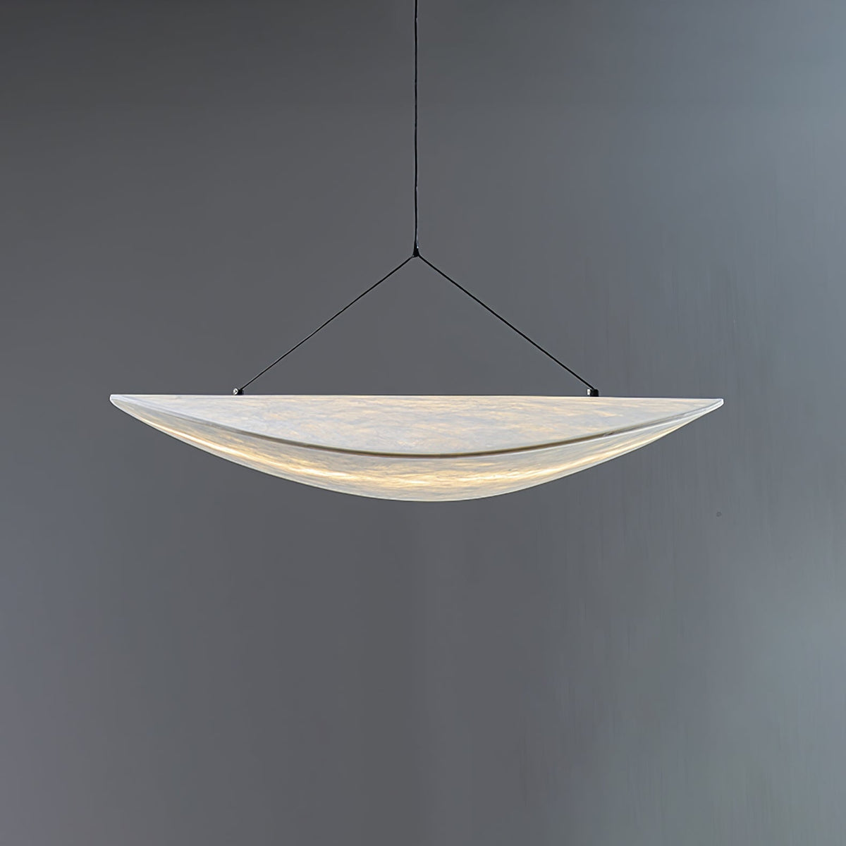 Luminette, minimalistinen silkkiriippuvalaisin